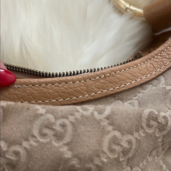 Gucci Vintage Y2K Tan and Brown Shoulder Bag - Picture 12 of 13